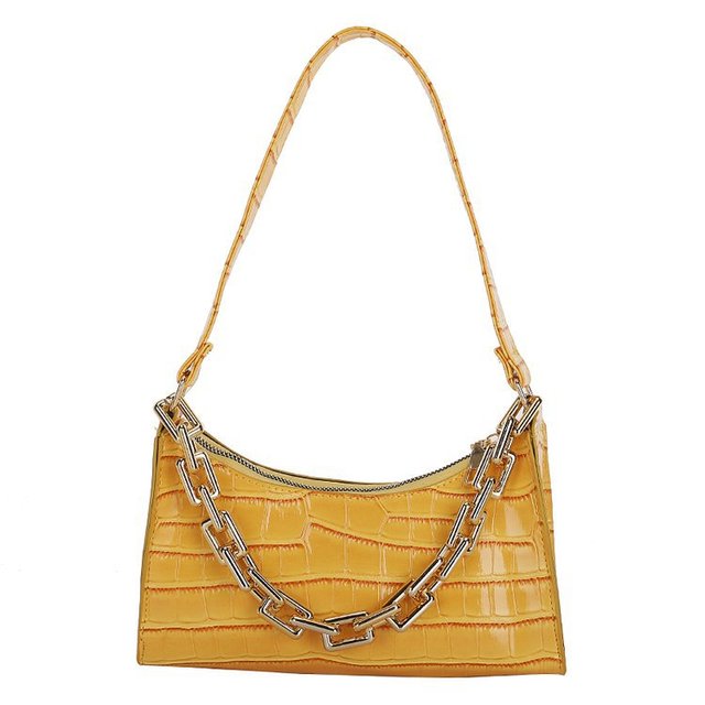 Retro Casual Women's Totes Shoulder Bag Fashion Exquisite Shopping Bag PU Leather Chain Handbags for Women