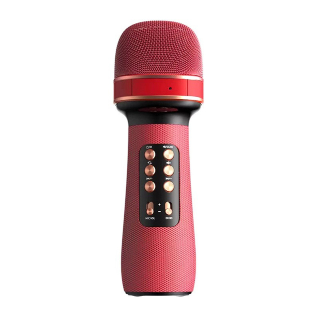 Wireless karaoke Microphone Bluetooth Handheld Microphone Professionnel for Phone Singing FM Voice Changing Audio Speaker Player