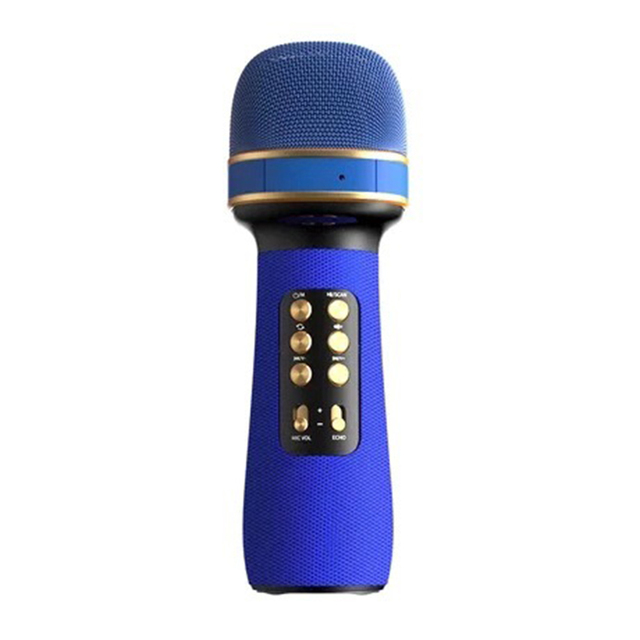 Wireless karaoke Microphone Bluetooth Handheld Microphone Professionnel for Phone Singing FM Voice Changing Audio Speaker Player