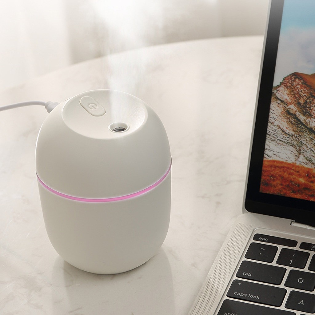 Home Air Humidifier Aroma Oil Diffuser USB Cool Mist With Colorful Night Light Alcohol Humidifier Diffuser Oil Home Office Set