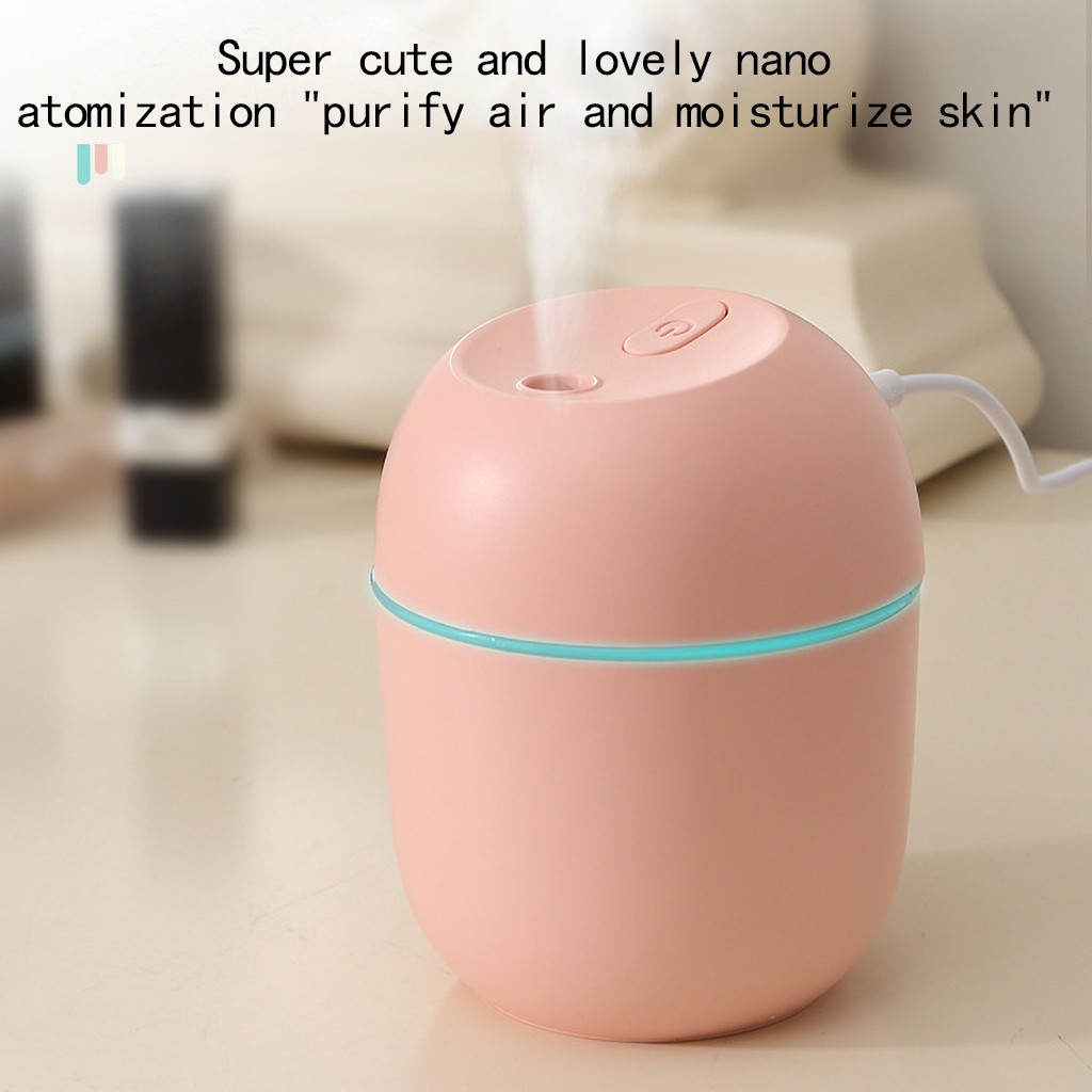 Home Air Humidifier Aroma Oil Diffuser USB Cool Mist With Colorful Night Light Alcohol Humidifier Diffuser Oil Home Office Set