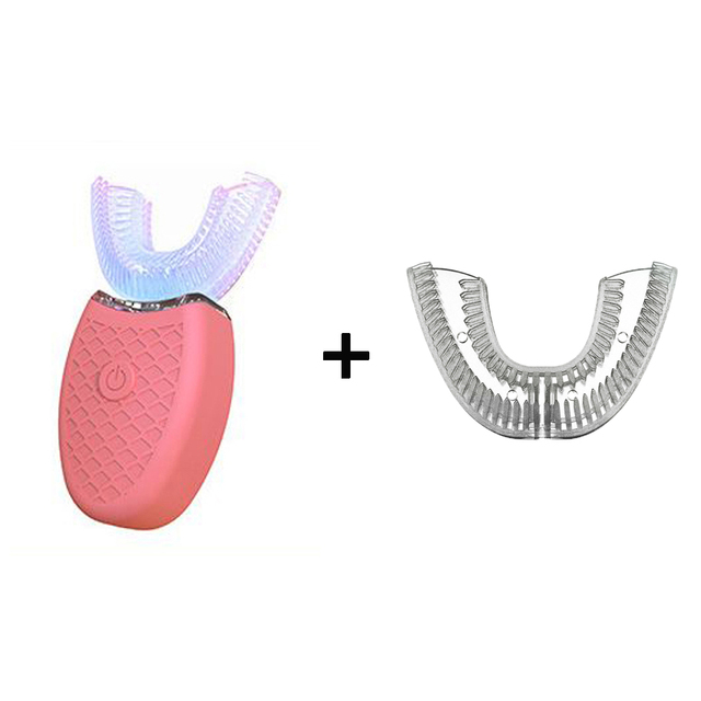 Sonic Electric Toothbrush U Shaped Ultrasonic Tooth Brush Ipx8 Waterproof 360clean Teeth Whitening For Adult