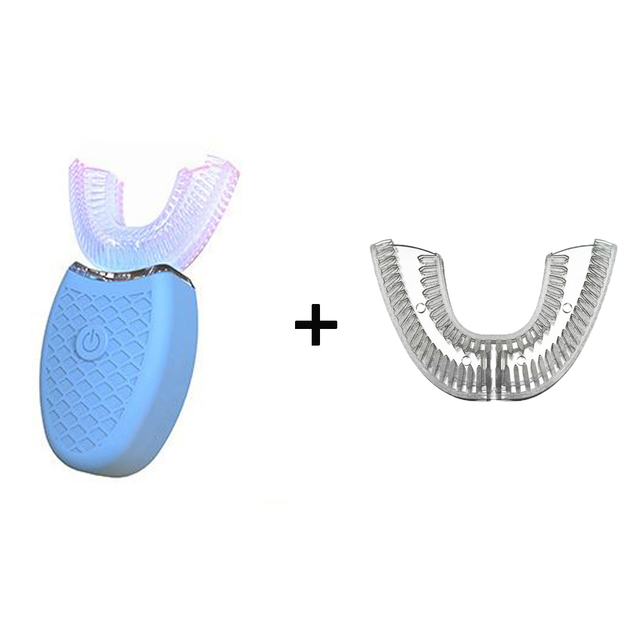 Sonic Electric Toothbrush U Shaped Ultrasonic Tooth Brush Ipx8 Waterproof 360clean Teeth Whitening For Adult