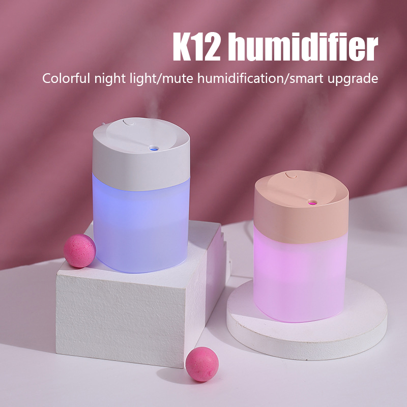 New Colorful Humidifier Home Car Aromatherapy Mini Girl USB Small Cute Pet Gift Night Light Humidifier Aroma Diffuser