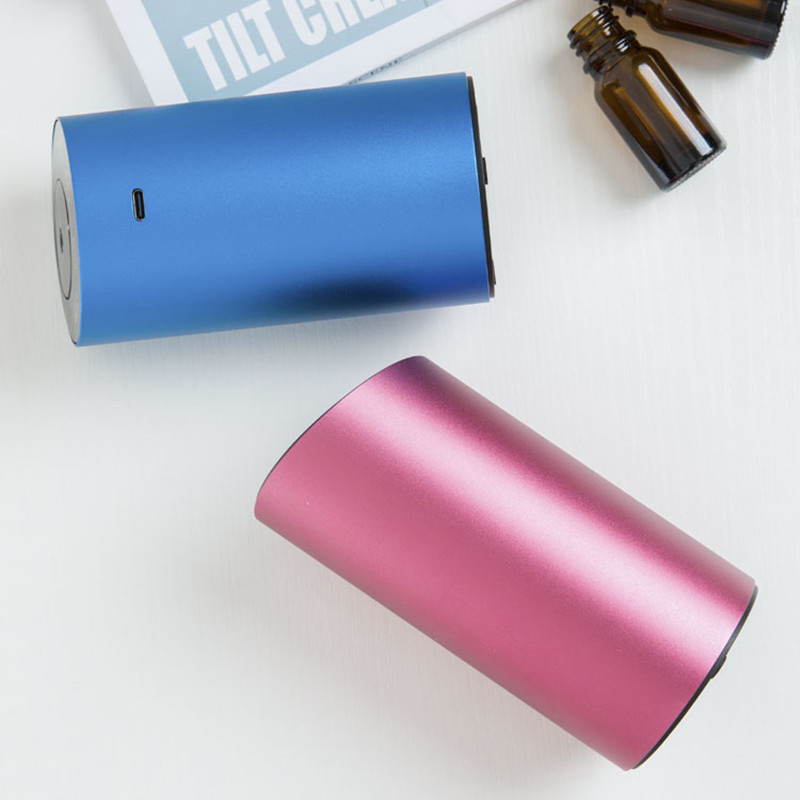 Waterless Aroma Essence vaporizer Diffuser Nebulizer Room Fragrance chargeable  Aromatherapy diffuser Essential oils For Home
