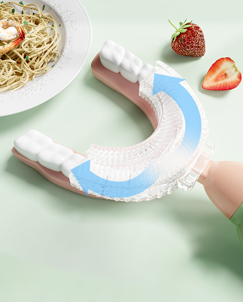 Toothbrush For Kids U Shape 360 Children's Toothbrush Teeth Care For Teeth Cleaning Child Toothbrush Baby Brush Dental Care