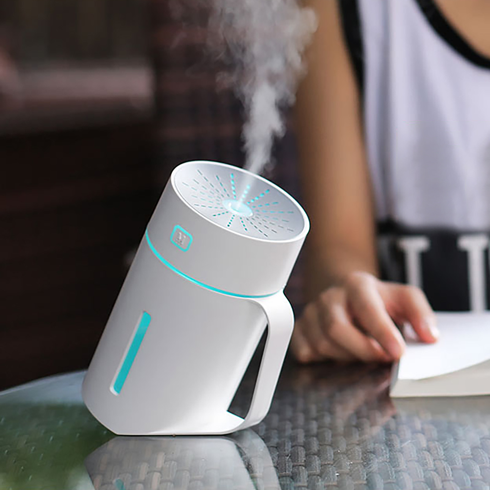 420ml Aromatherapy Air Humidifiers Diffuser Reed Diffusor Sets For Home Dampener Aroma Oil Essences Oils For Essential Machine