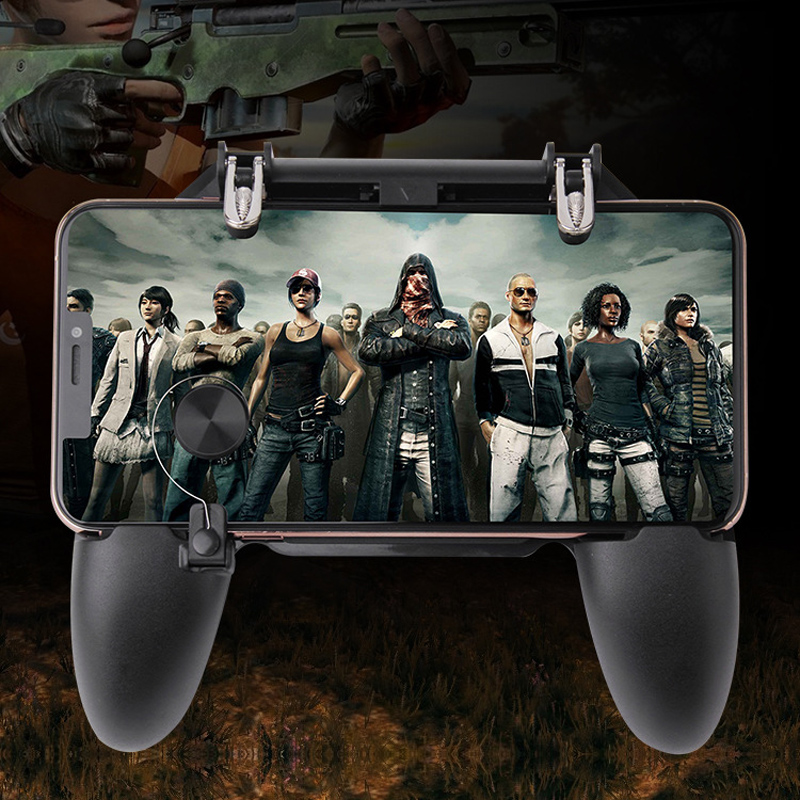 PUBG Controller Trigger Free Fire Control for Cell Phone Gamepad Joystick Android iPhone Mobile Game Pad Cellphone Buttons Pugb