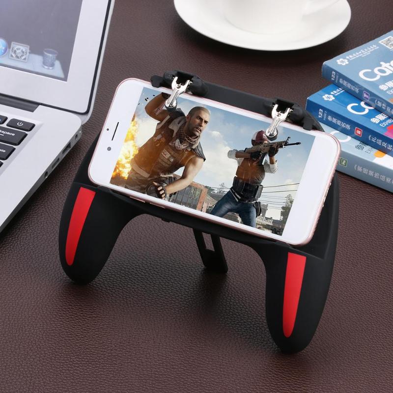 Gaming Accessories Handheld Grip Game Controller Joystick Gamepad For Pubg Trigger Dual Cooling Fan Game Cooler For Phones