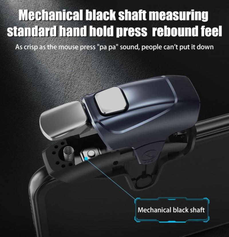 Game Controller Auto High Frequency Click Mobile Trigger For PUBG Gaming Joysticks For Android IOS Phone