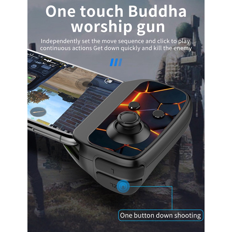 Mobile Game Controller Phone Gamepad Grip Rocker Phone Joystick Trigger PUBG Game Artifact For Iphone Android