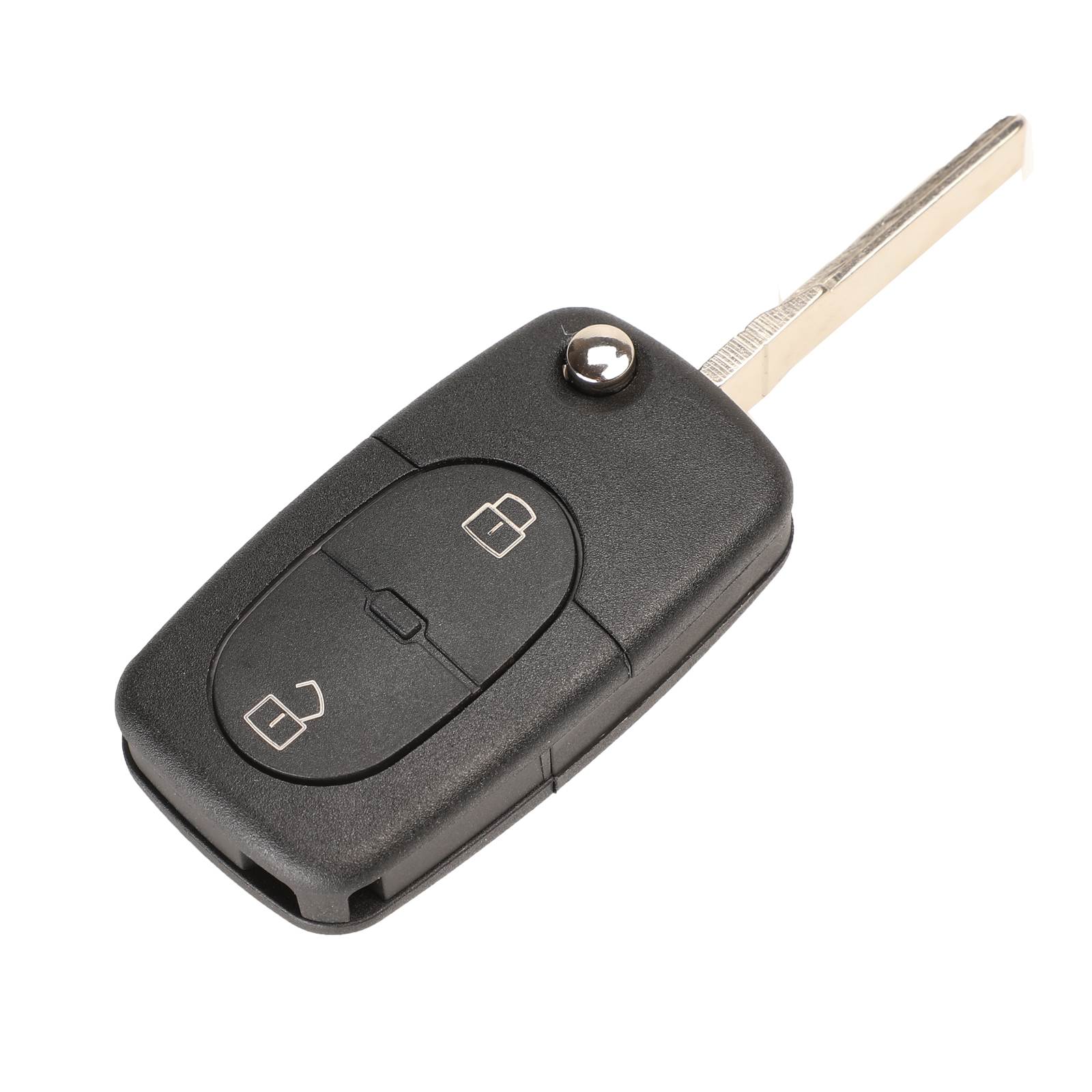 2/3 Buttons Flip Remote Car Key Shell For Audi A2 A3 A4 A6 A8 TT Fob Case Cover CR1620 Battery Place