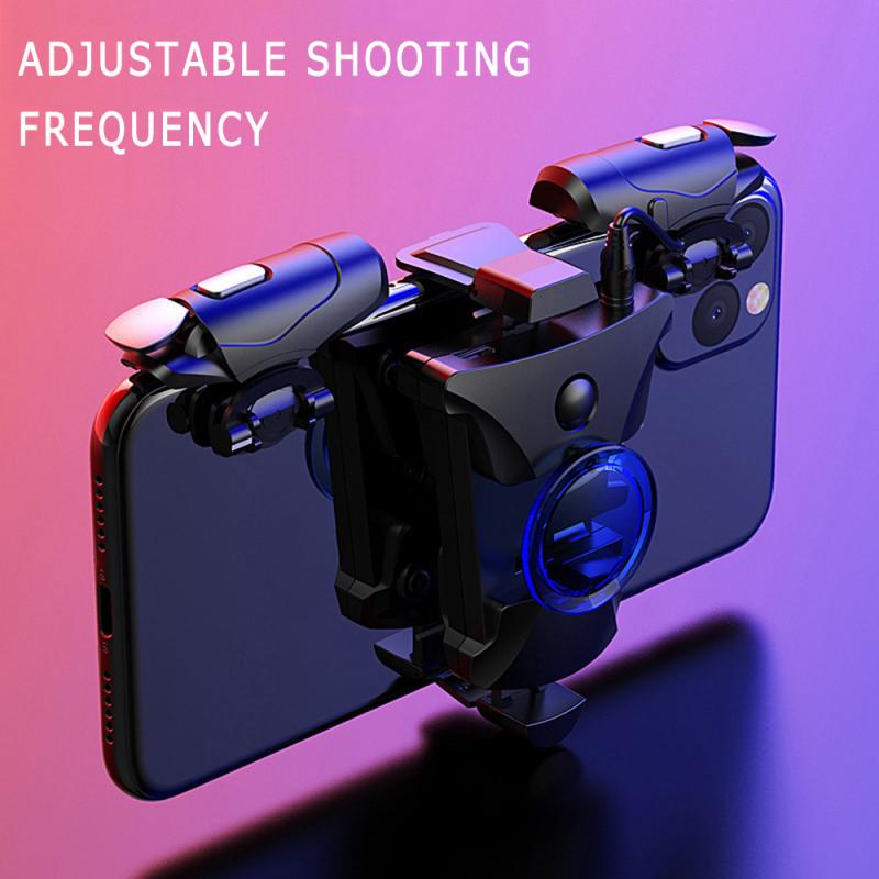 For PUBG Gamepad Mobile Controller Game Shooter Trigger Button For IPhone Android SmartPhone Gamepad Joystick Continuous Fire