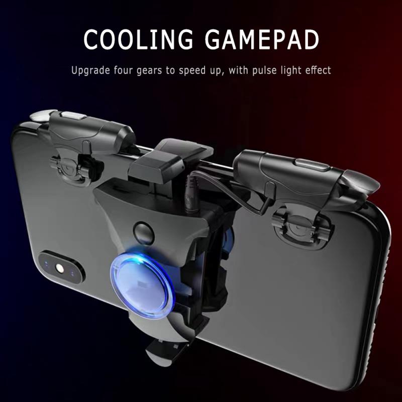 For PUBG Gamepad Mobile Controller Game Shooter Trigger Button For IPhone Android SmartPhone Gamepad Joystick Continuous Fire
