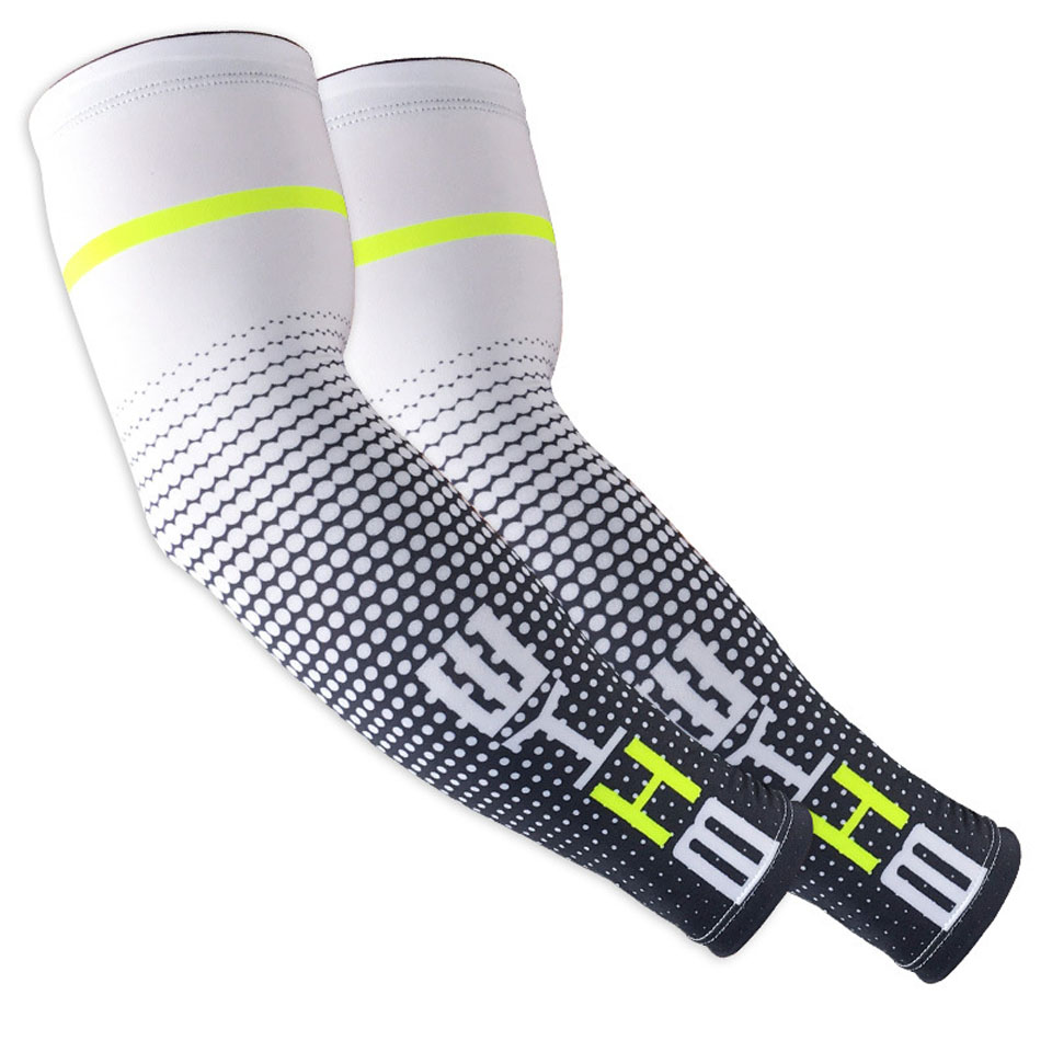 Men Cycling Running Bicycle Sleeves UV Sun Protection Cuff Cover Protective Sleeve Bike Sport Arm Warmers Sleeves