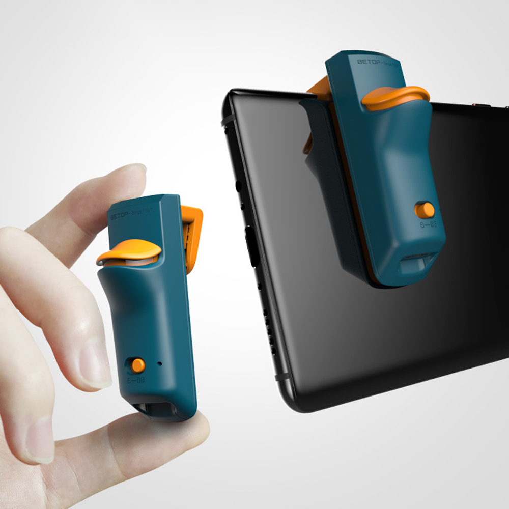 for PUBG Mobile Game 1s Shoot 15 Times Controller Joystick Shooter Button Trigger for iOS Android Phone Games