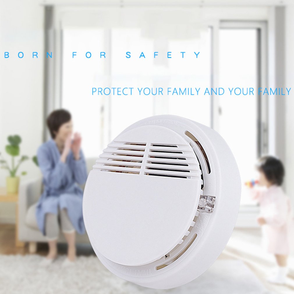 Smoke detector fire alarm detector Independent smoke alarm sensor for home office Security photoelectric smoke alarm