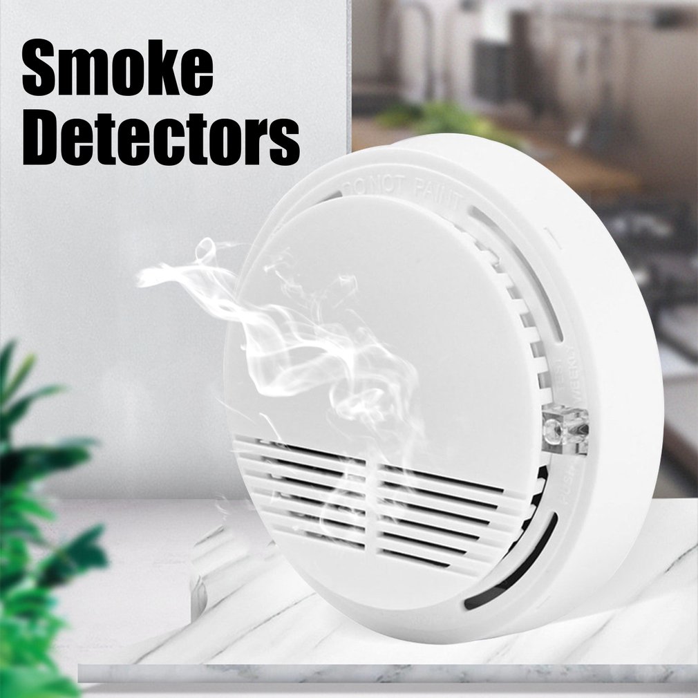 Smoke detector fire alarm detector Independent smoke alarm sensor for home office Security photoelectric smoke alarm