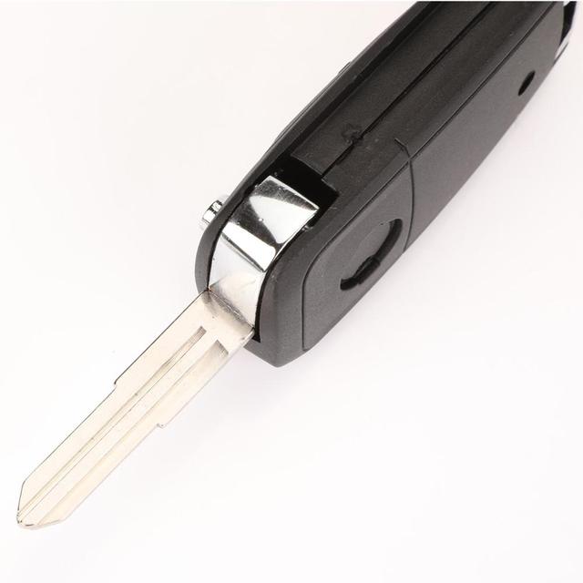 2 Button Remote Modified Flip Car Key Shell Fob For Nissan Micra Almera Primera X-Trail With A33 Blade