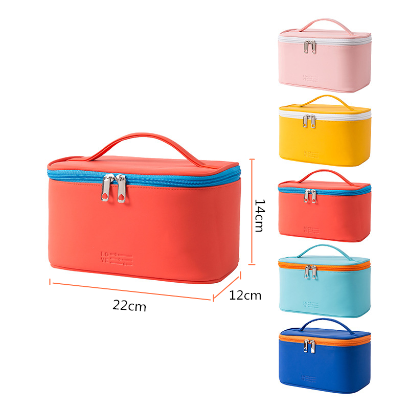 Women's Cosmetic Bag Make Up Organizer Travel Make Up Necessaries Organizer Zipper Makeup Case Pouch Toiletry Kit Bags