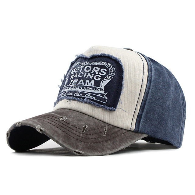 Classic Style New Unisex Women Men Summer Fashion Baseball Cap Cotton Motorcycle Cap Grinding Vintage Letter Print Sun Hat