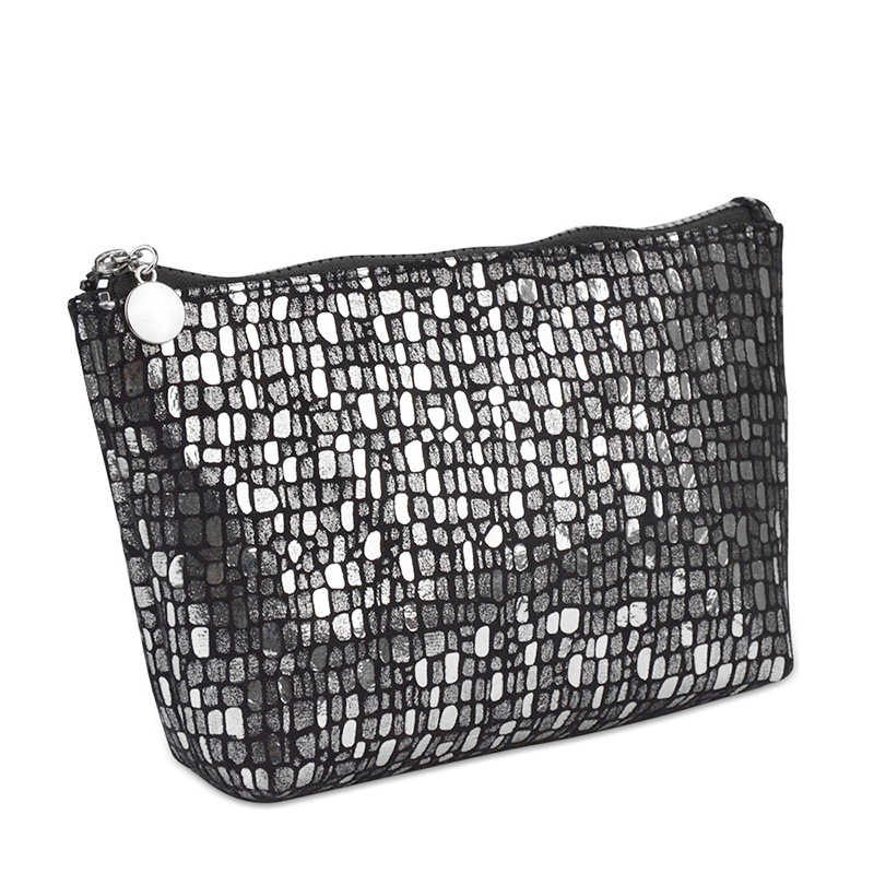 Shining Women Cosmetic Bag Travel Makeup Pouch New Year Party Hand Clutch Evening Party Bag Lady Girls Tote Bag