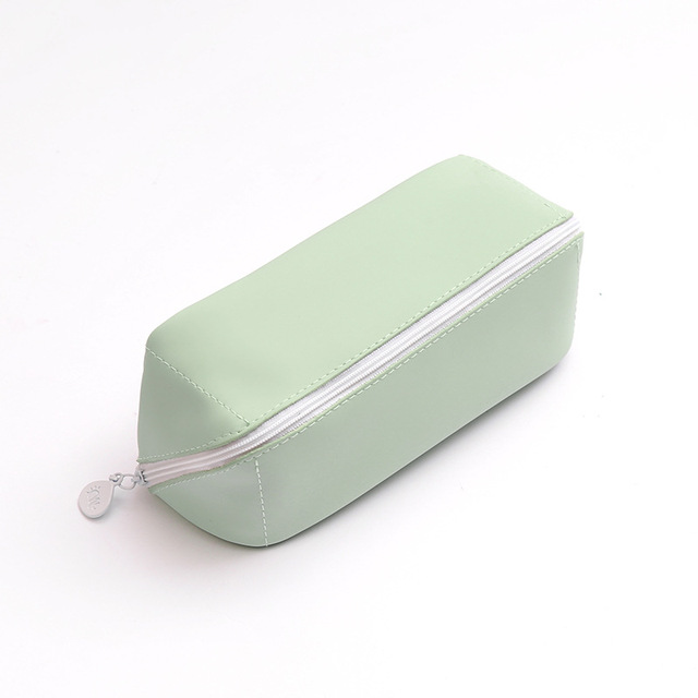 Large Capacity Pencil Case Simple Japanese Pencil Cases Pure Color Estuche Escolar Creativity Estuche Lapices Piornik Szkolny