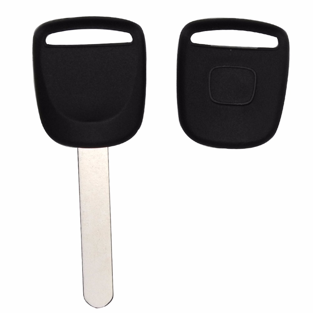 2pcs Replacement Car Key Transponder Ignition Shell For Honda CR-V XR-V Accord Civic Jade No Chip