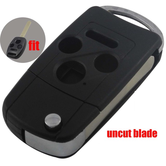 Modified cut Blade Car Remote Key Shell For HONDA Accord Civic CRV Pilot Fit 2007 2008 2009 2010 2011 2012 2013