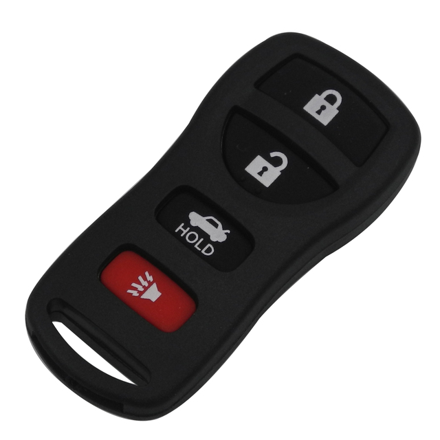 10pcs 3/4 Buttons Remote Entry Car Key Fob Shell Case Cover For Nissan Armada Xterra Pathfinder Frontier Quest Titan Murano