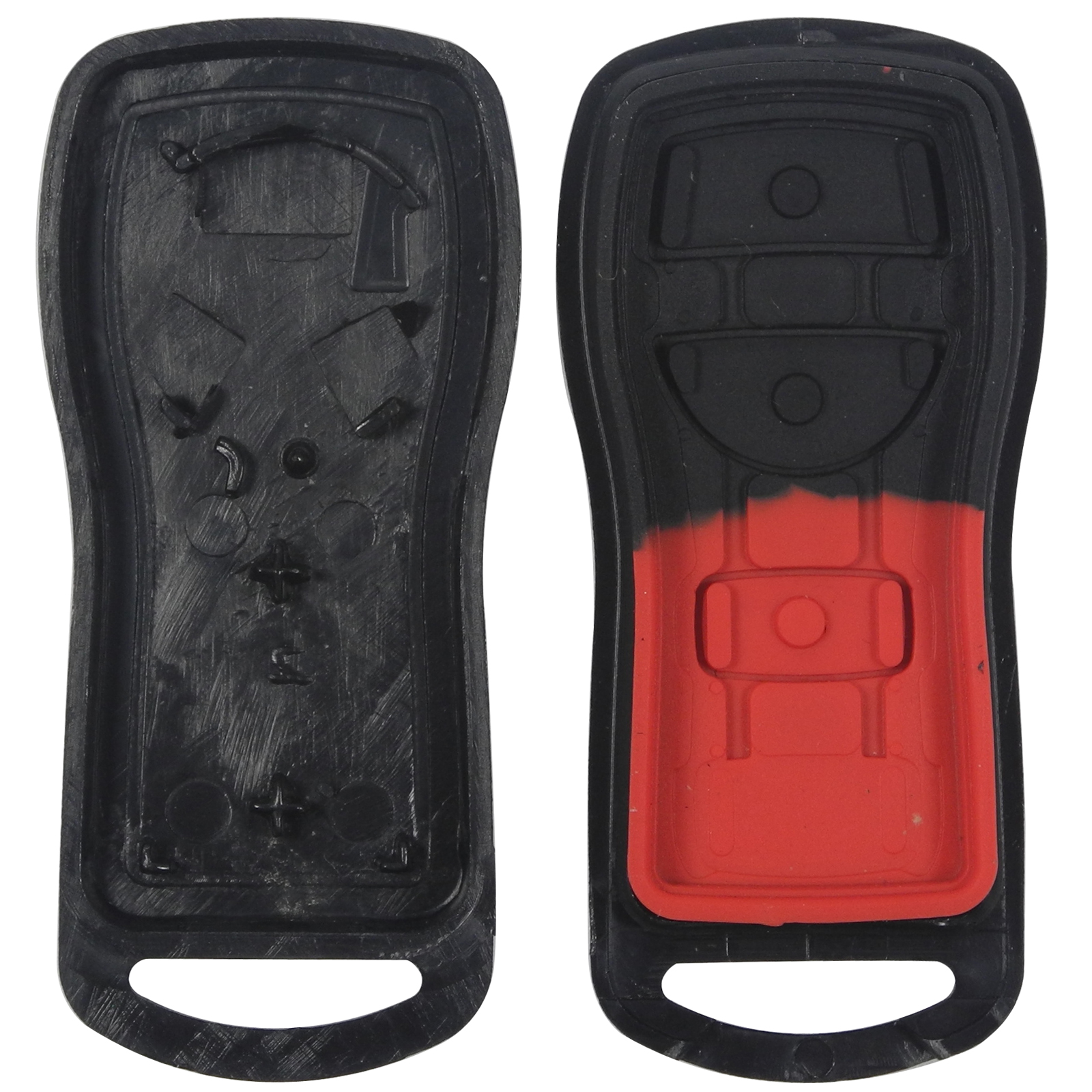 10pcs 3/4 Buttons Remote Entry Car Key Fob Shell Case Cover For Nissan Armada Xterra Pathfinder Frontier Quest Titan Murano
