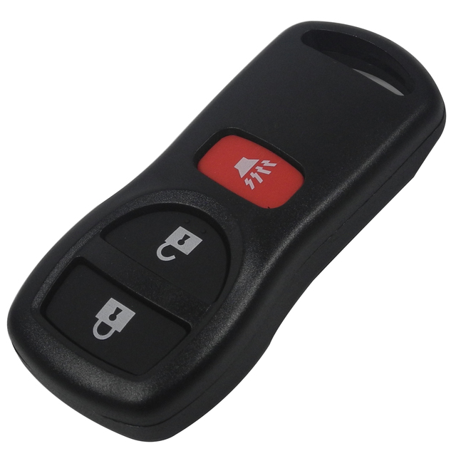 10pcs 3/4 Buttons Remote Entry Car Key Fob Shell Case Cover For Nissan Armada Xterra Pathfinder Frontier Quest Titan Murano