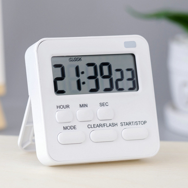With Flashing Light Timer Cooking Kitchen Sport Study Game With Magnetic Countdown Alarm Clock