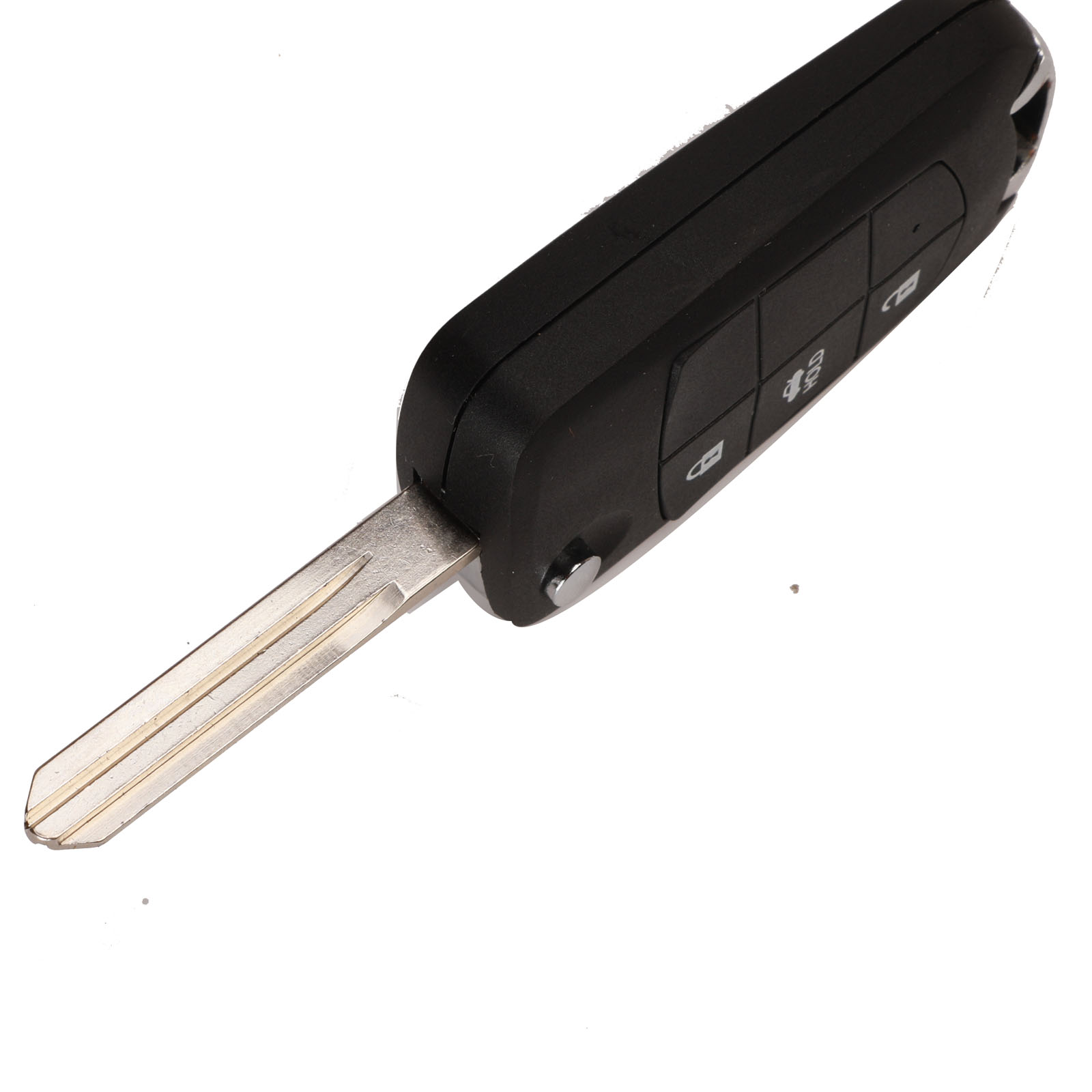 2pcs 2/3 b Modified Remote Key Shell Case for NISSAN CWTWB1U761 Juke March Qashqai Sunny Sylphy Tiida X-Trail Folding Key