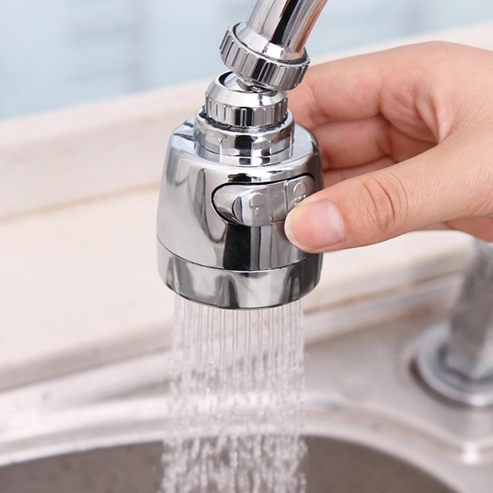 360 rotate swivel faucet nozzle Stainless Steel Splash Proof kitchen Universal Tap Shower Water Rotatable Filter Sprayer Nozzle