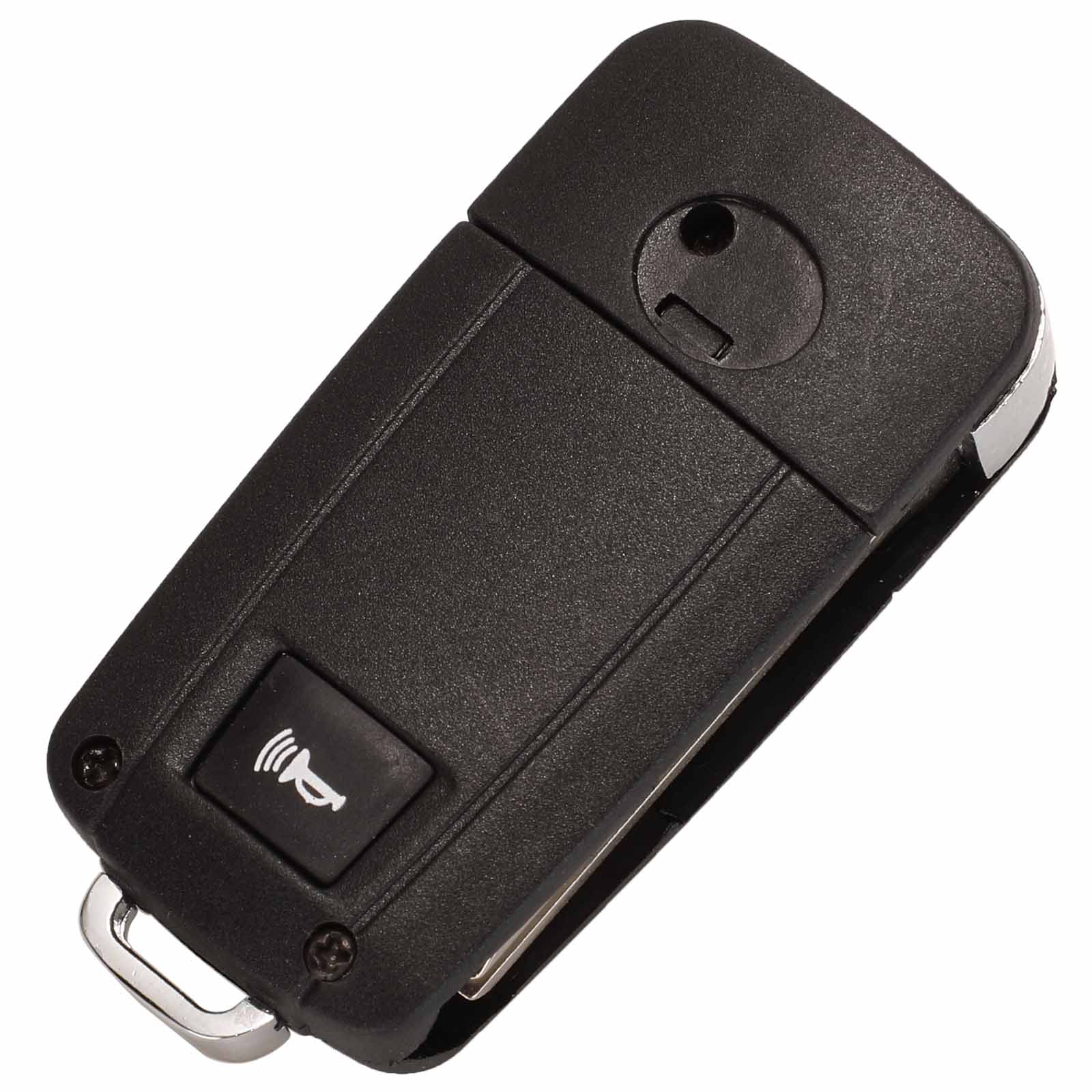 2pcs modified Folding Car Key Shell Cover Fob Case for Hyundai Elantra Sonata Genesis Santa Fe Accent