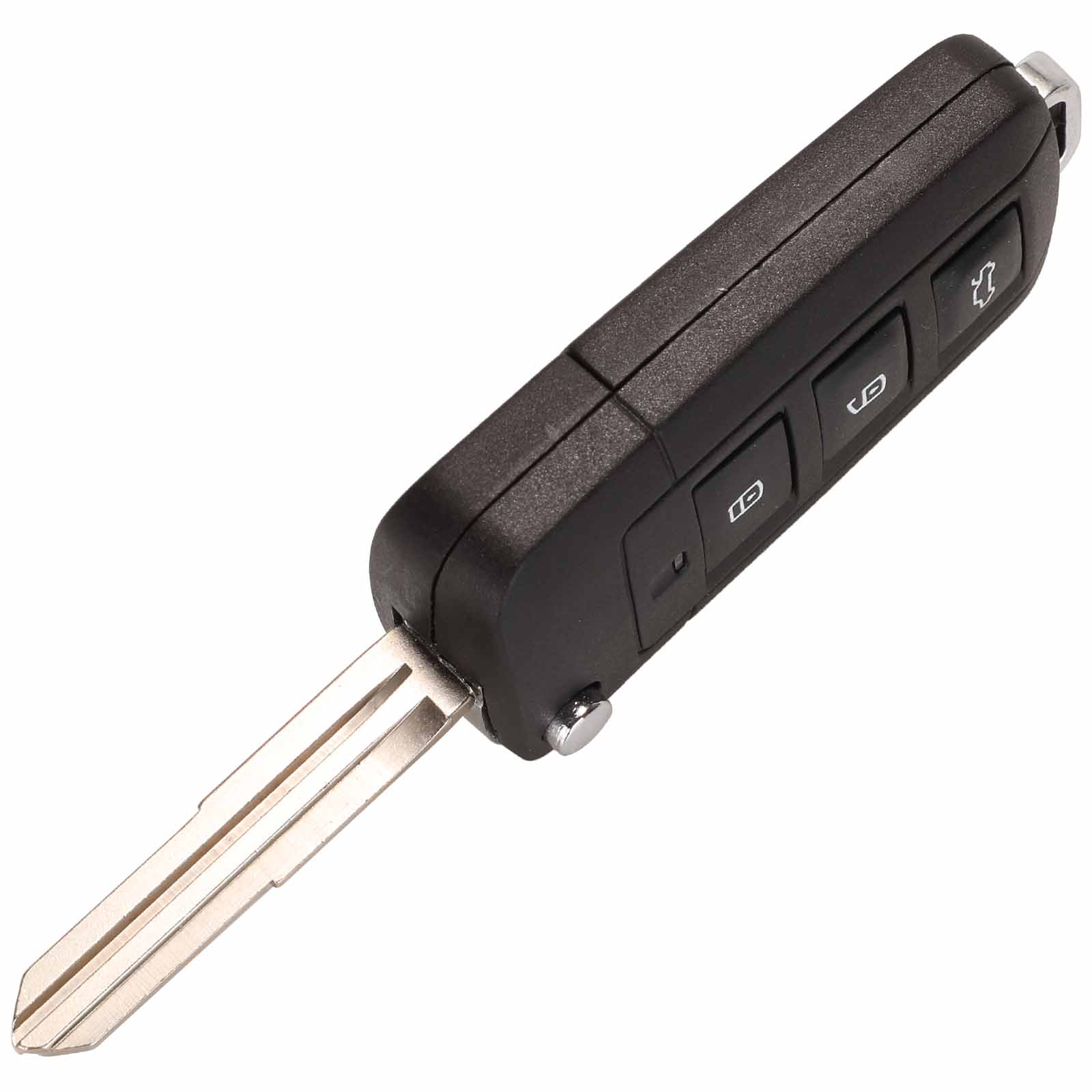 2pcs modified Folding Car Key Shell Cover Fob Case for Hyundai Elantra Sonata Genesis Santa Fe Accent