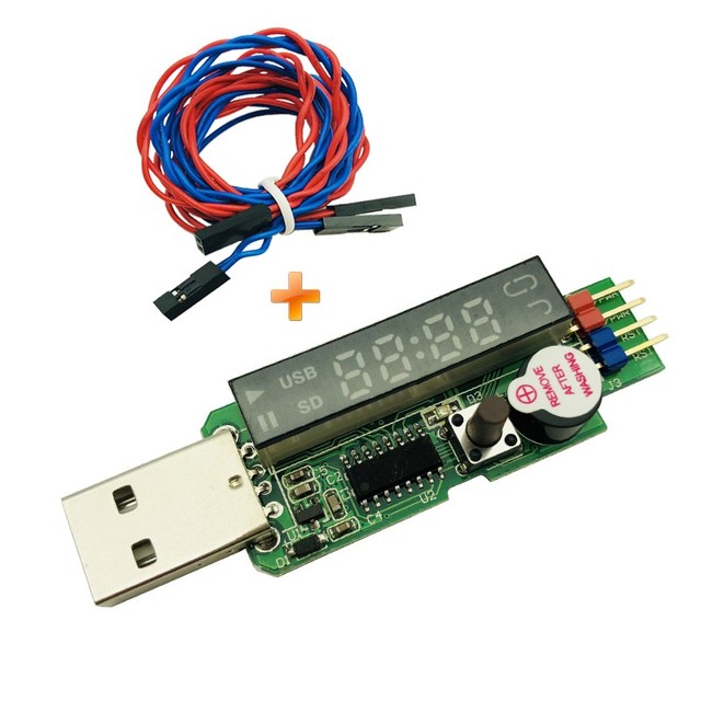 USB Watchdog Card V9.0 Computer Unattended Automatic Restart Blue Screen Crash Mining Game Server LTC BTC Miner for PC Computer