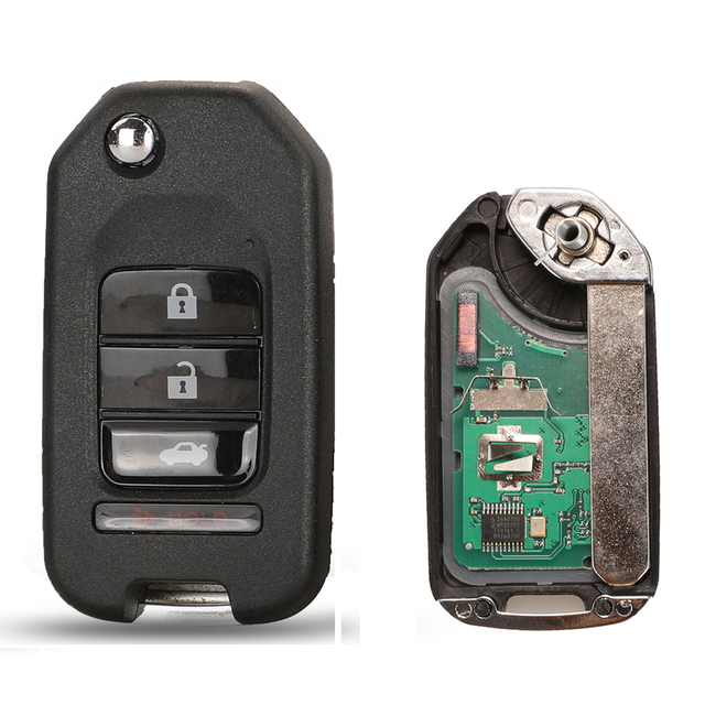 5pcs 433Mhz ID47 Chip A/G System 3/4 Buttons Remote Car Key For Honda GREIZ Civic City XRV Vezel Full Key