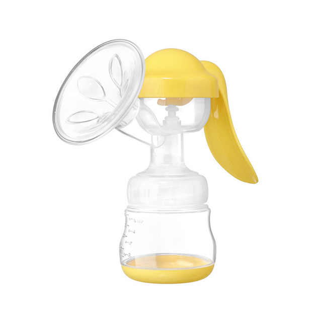 Manual Breast Feeding Pump Original Manual Breast Milk Silicon PP BPA Free with Milk Bottle Nipple Function Breast Pumps