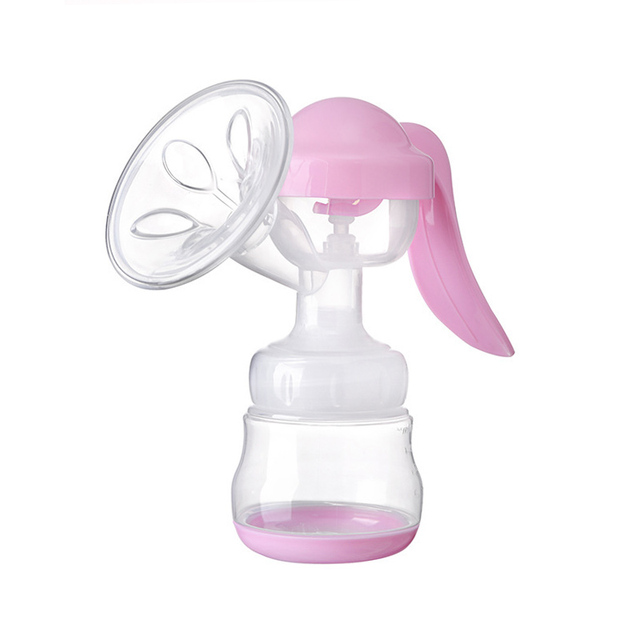 Manual Breast Feeding Pump Original Manual Breast Milk Silicon PP BPA Free with Milk Bottle Nipple Function Breast Pumps
