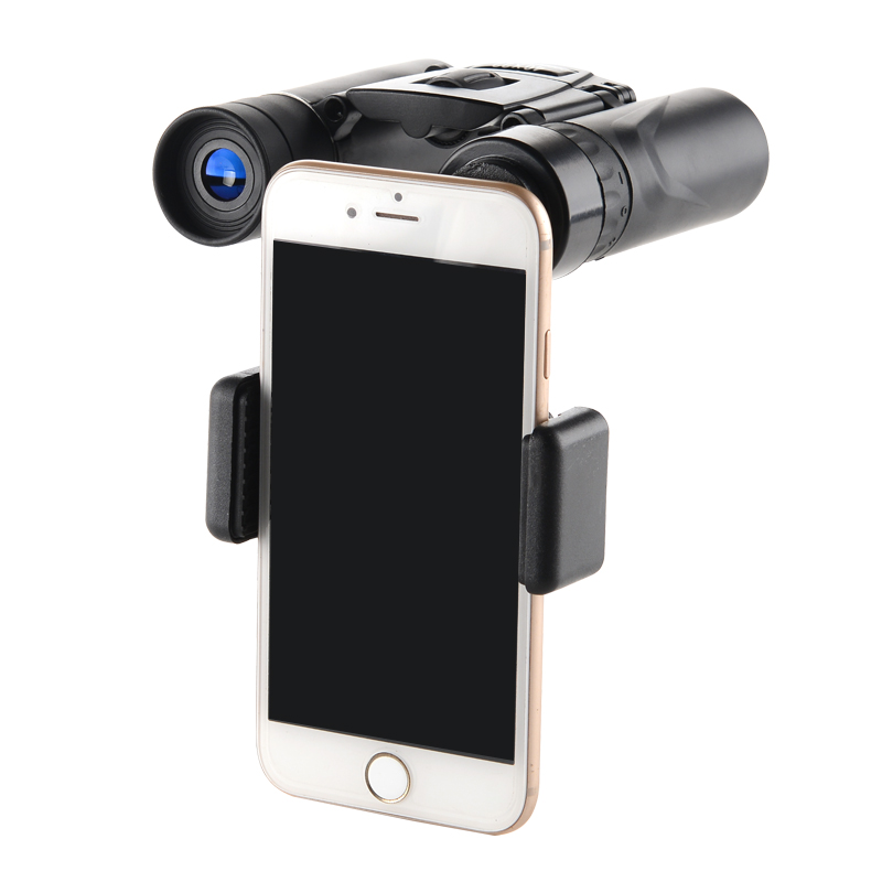 40x22 HD Powerful Binoculars 2000M Phone Binoculars High Magnification BAK4 Micro Telescope for Camping Hunting Travel