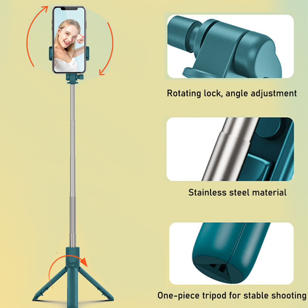 Selfie Stick With Tripod For Mobile Wireless bluetooth foldable tripod remote control for Xiaomi Huawei iphone IOS Android 700cm