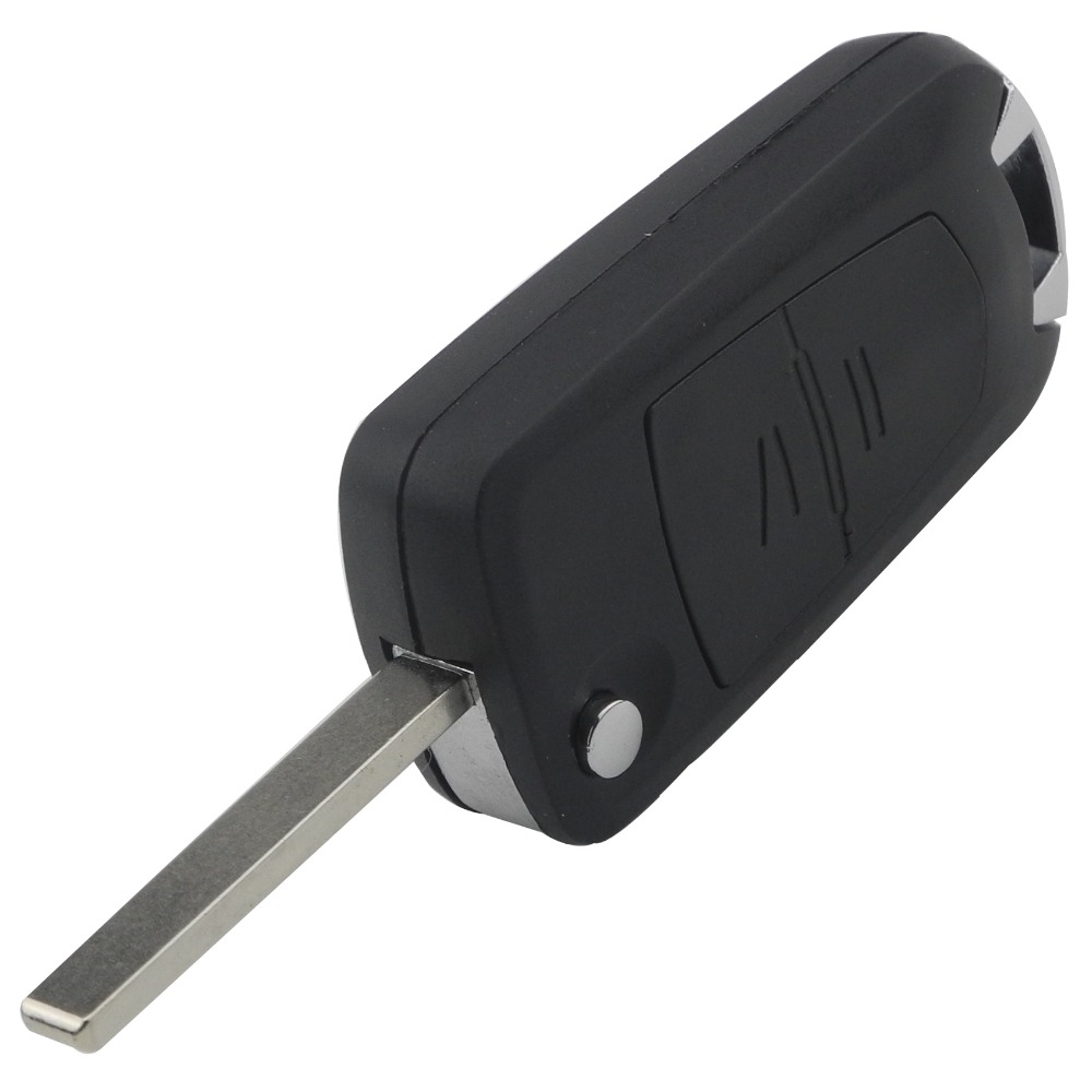 10pcs 2 Buttons Modified Filp Folding Key Case For Opel Corsa Astra Kadett Monza Montana Blade HU100 HU43