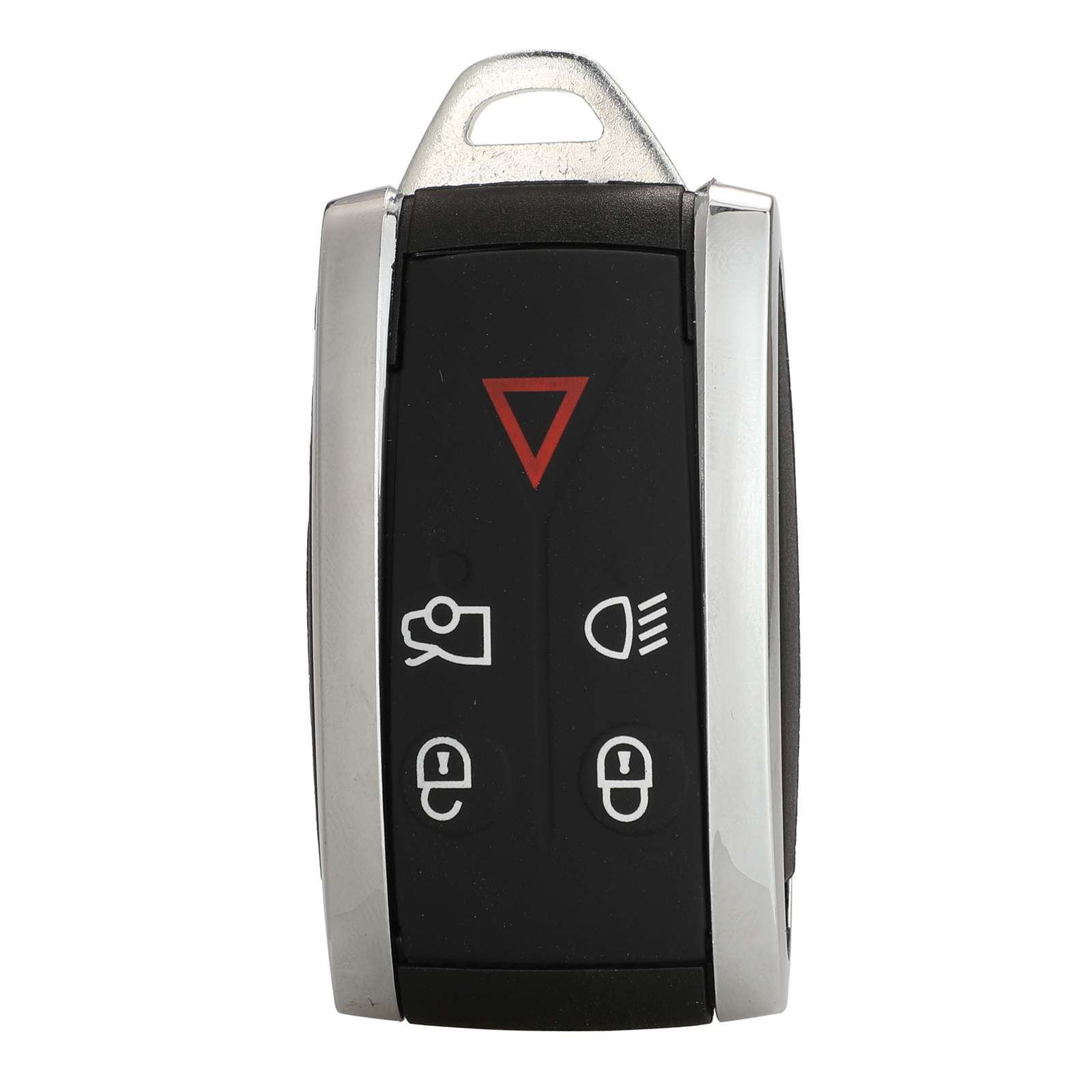 2pcs 5 Buttons Remote Key Case Cover For Jaguar X XF XK XKR New Smart Prox Key Fob Shell Case Housing + Blade