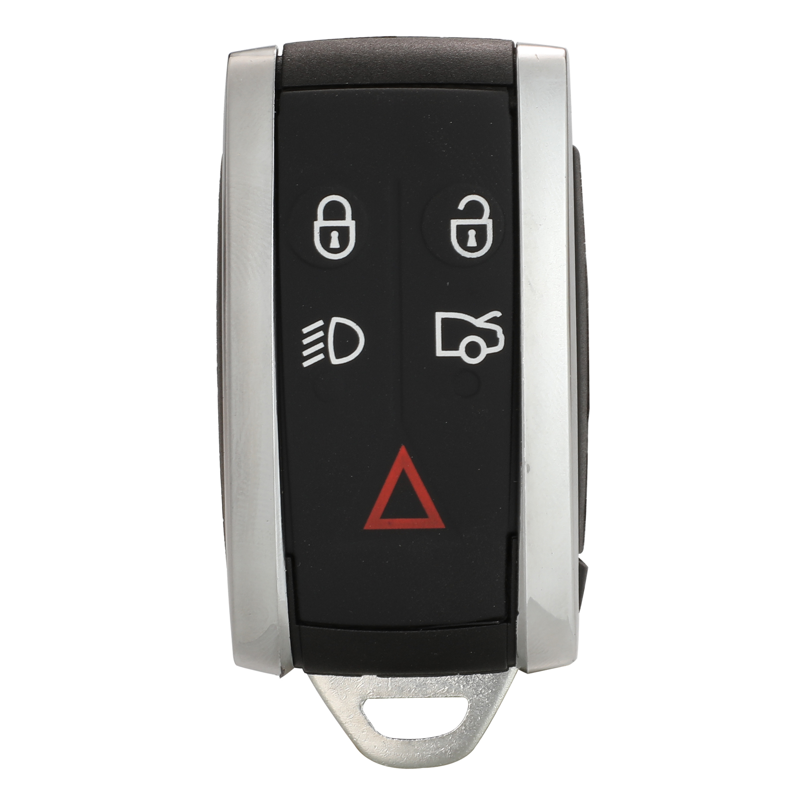 2pcs 5 Buttons Remote Key Case Cover For Jaguar X XF XK XKR New Smart Prox Key Fob Shell Case Housing + Blade