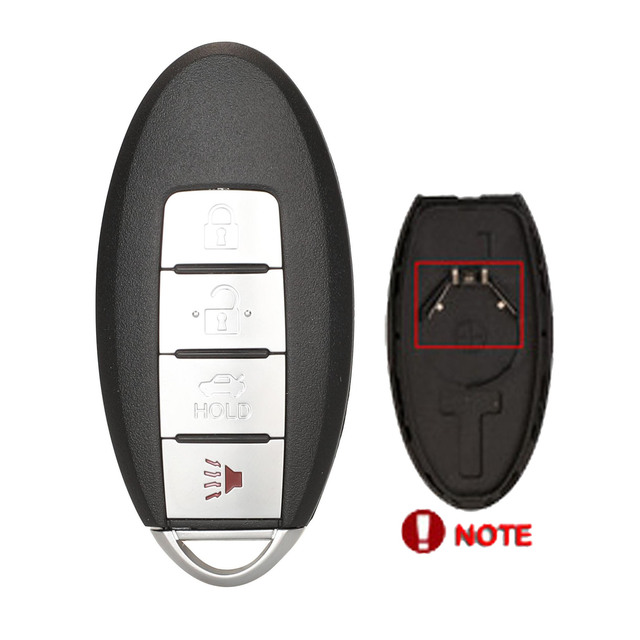 10P 3/4 Buttons 2006-2014 Remote Smart Key Shell Cover Case For Nissan ALTIMA MAXIMA Murano Versa Teana Sentra
