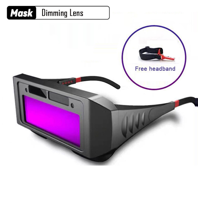 Automatic Dimming Welding Glasses Argon Arc Welding Solar Goggles Special Anti-glare Glasses tools For Welders Automatic Dimming Tools