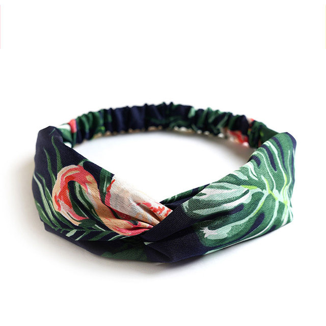 New Design Fashion Women Summer Style Headbands Bohemian Girl Cross Turban Bandage Bandanas Hairbands Hair Accessories