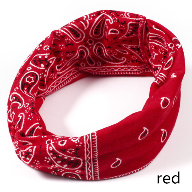 Cashew Floral Print Twist Head Bands for Women Bohemian Turban Headwrap Cotton Yoga Headband Hair Accessories Bandana Bandage